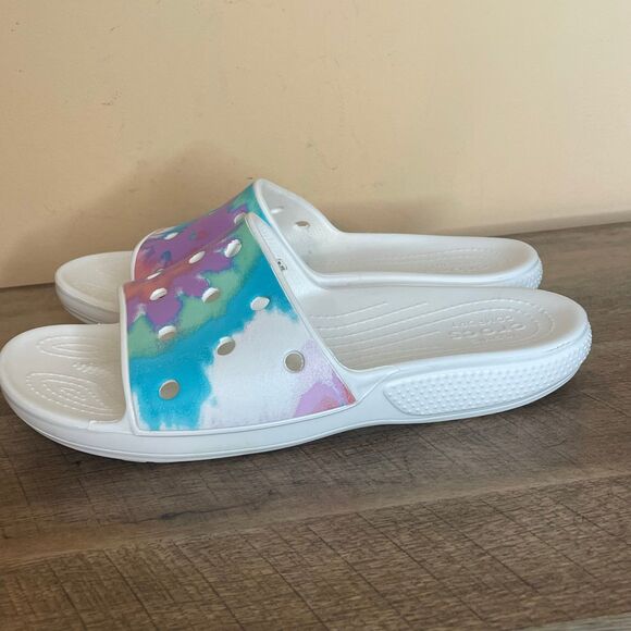 Crocs slides sandals men’s size 9 women’s 11 - Picture 3 of 7